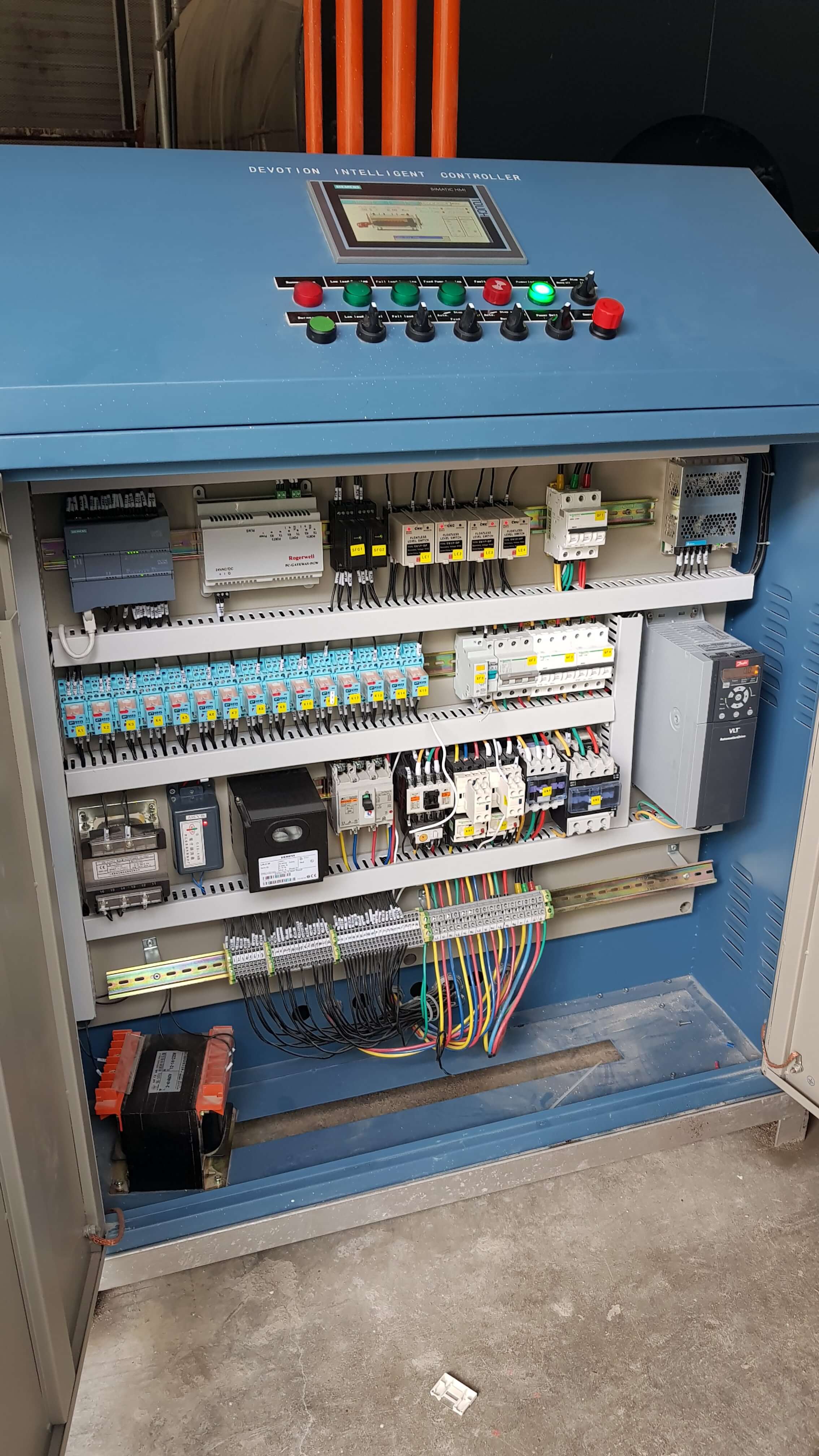 Boiler Control Panel Project